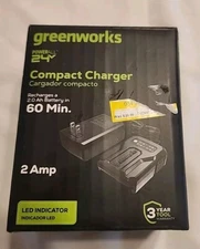 Greenworks POWERALL 24V 2A Charging Adaptor Outdoor Power Equipment Attachments