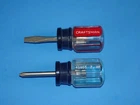 Craftsman Stubby Screwdrivers 3/16"  41854  41855  New Sealed.