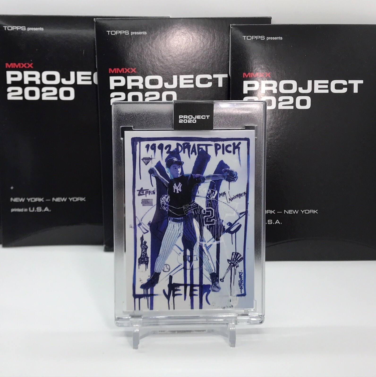 Topps Project 2020 Derek Jeter by Gregory Siff #93 /48465