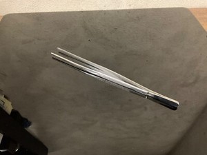 12” Non - Serrated Tweezer - Glass Blowing Tool