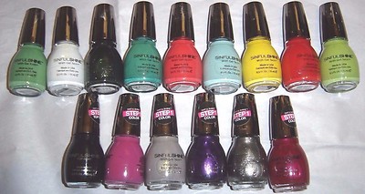 SINFULCOLORS***SinfulSHINE***with GEL TECH   yOu chOOse   ~~0.5 FL Oz/15 mL~~NEW