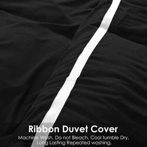 3 Pcs Duvet Cover Bedding Set Single Double King Super King Size Quilt Cover Set - Picture 7 of 29