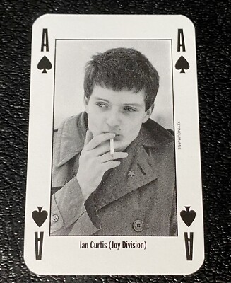 Ian Curtis 1992 NME Card Joy Division RC New Musical Express Leader Of The Pack