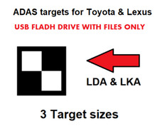 Toyota & Lexus ADAS calibration targets - 3 t...