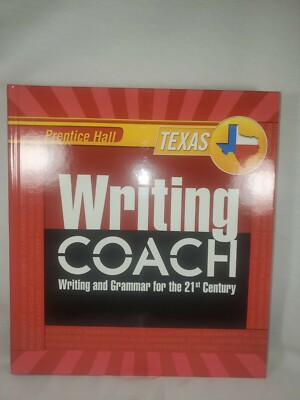 PRENTICE HALL WRITING COACH (TEXAS EDITION GRADE 8th Grade - Hardcover **Mint** | eBay