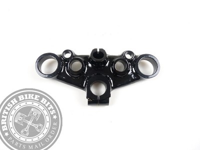 97-4084 Fork Top Yoke (Black) - BSA A65/Rocket 3 1971-72