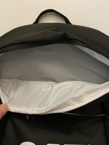 Gemline Caterpillar CAT Employee Backpack Black W/ White Lettering Unused - Picture 5 of 6