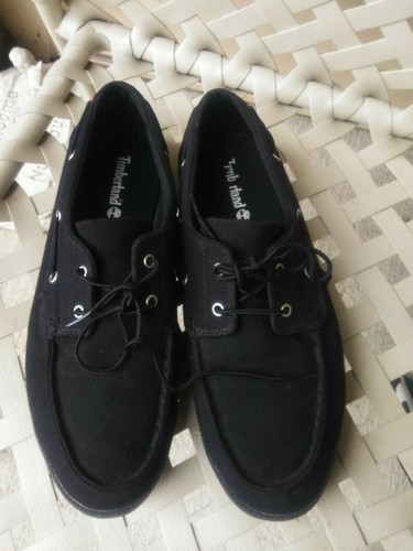 Timberland Men Black loafers.Size 9.5 