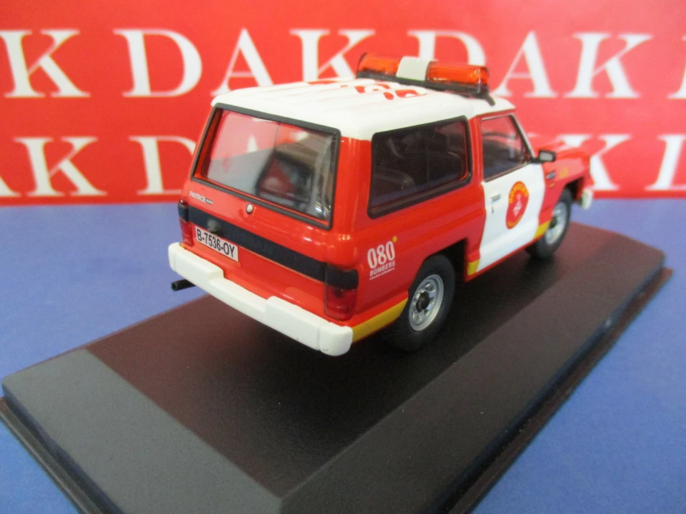 Die cast 1/43 Modellino Auto Nissan Patrol Pompieri Barcellona 1994 - Immagine 3 di 4