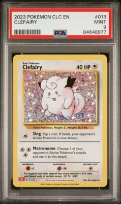世界93枚 PSA9 ピッピ 旧裏clefairy 1998 20 世界93枚 PSA9 ピッピ 旧裏clefairy 1998 20