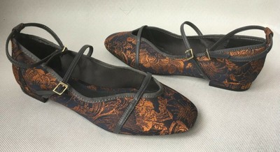 rose gold dolly shoes