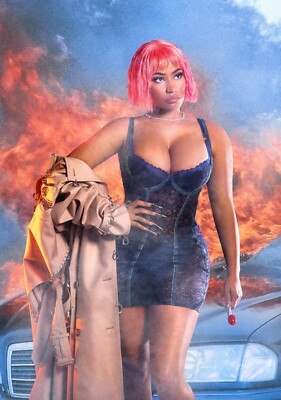 A4 Nicki Minaj Poster (brandneu)