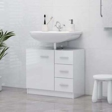 Waschbeckenunterschrank Unterschrank Badschrank Badezimmerschrank 3 Schubladen