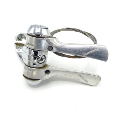 Vintage NOS 80er Shimano Rennrad Top-Mount Unterrohr Schalthebel Set 28,6 GN-284-B3