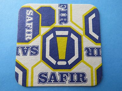 Beer Brewery Coaster ~ SAFIR Brewing Co Pilsener ~ Leuven, BELGIUM ** RETIRED