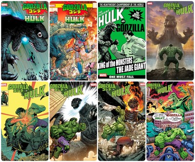 GODZILLA VS HULK **COVER SELECT** OPEN & [1:25] PRE-SALE 04/16/2025