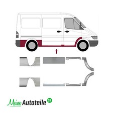 Kurz Reparaturblech Satz für Mercedes Sprinter BJ. 1995 - 2006 VW LT 95-06 