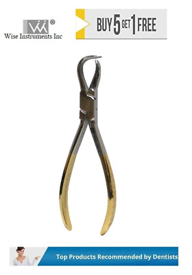 Wise Dental Super Crown Remover Plier, Titanium Nitride Handle