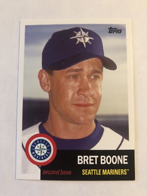 Bret Boone 2016 Topps Archives 1953 Design #4 Seattle Mariners