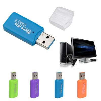 USB Micro SD Card Reader Micro SD SDHC Adapter Speicherkarten Kartenleser Z28