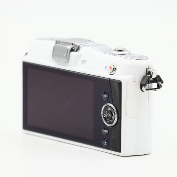 OLYMPUS PEN mini E-PM1 White Digital Camera English Language OLYMPUS PEN mini E-PM1 White Digital Camera English Language
