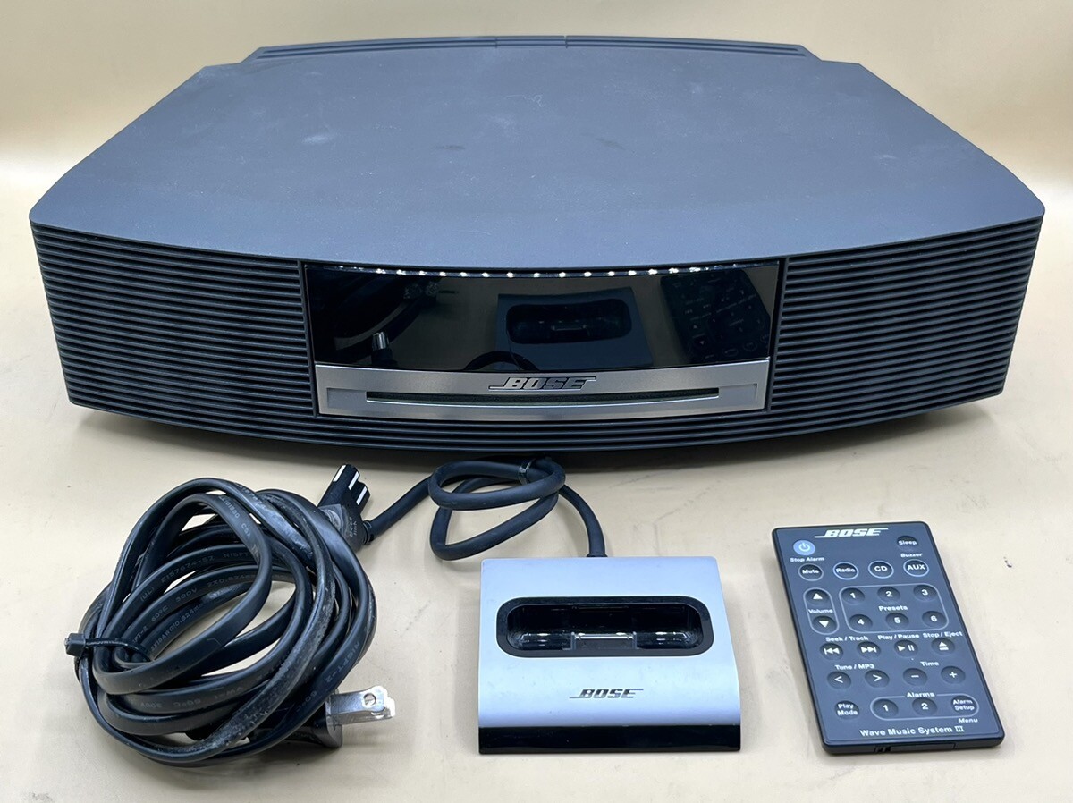 Bose Wave Music System III, Graphite Gray - 343178-1110 for  