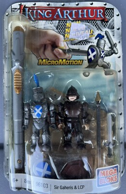 MEGA BLOKS KING ARTHUR  MICRO MOTION ACTION FIGURES SET 96103