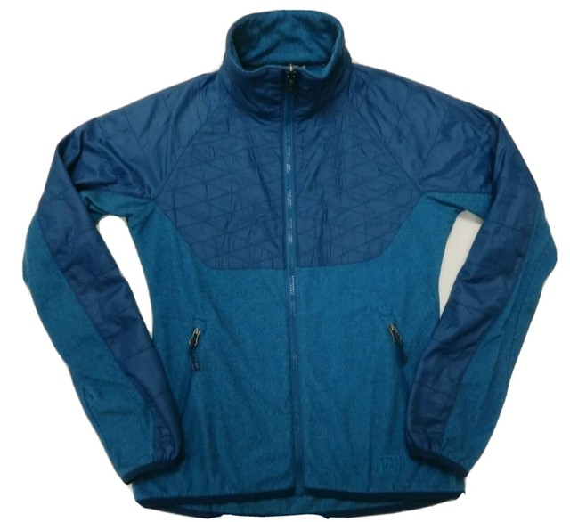 REI Womens Blue Full Zip Long Sleeve Fleece Jacket XS eBay