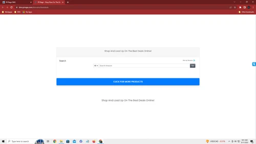 Amazon Ecommerce Dropship Web Ad Page Affiliate No Hosting Referral Site BOGO $$