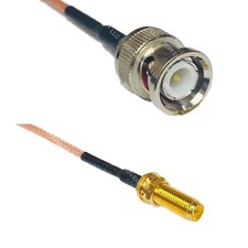 RG316 BNC MALE to RP-SMA Female Long RF Cable Rapid-SHIP LOT