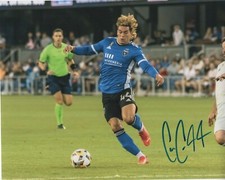 San Jose Earthquakes Cade Cowell Autographed Signed MLS 8x10 COA #1