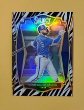 2021 Panini Select Zebra Prizm Isiah Kiner-Falefa #180 SSP Case Hit 