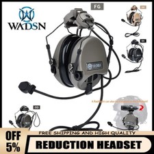 Tactical Active Pickup Noise Reduction Headset For Fast Helmet Headphone Hunting