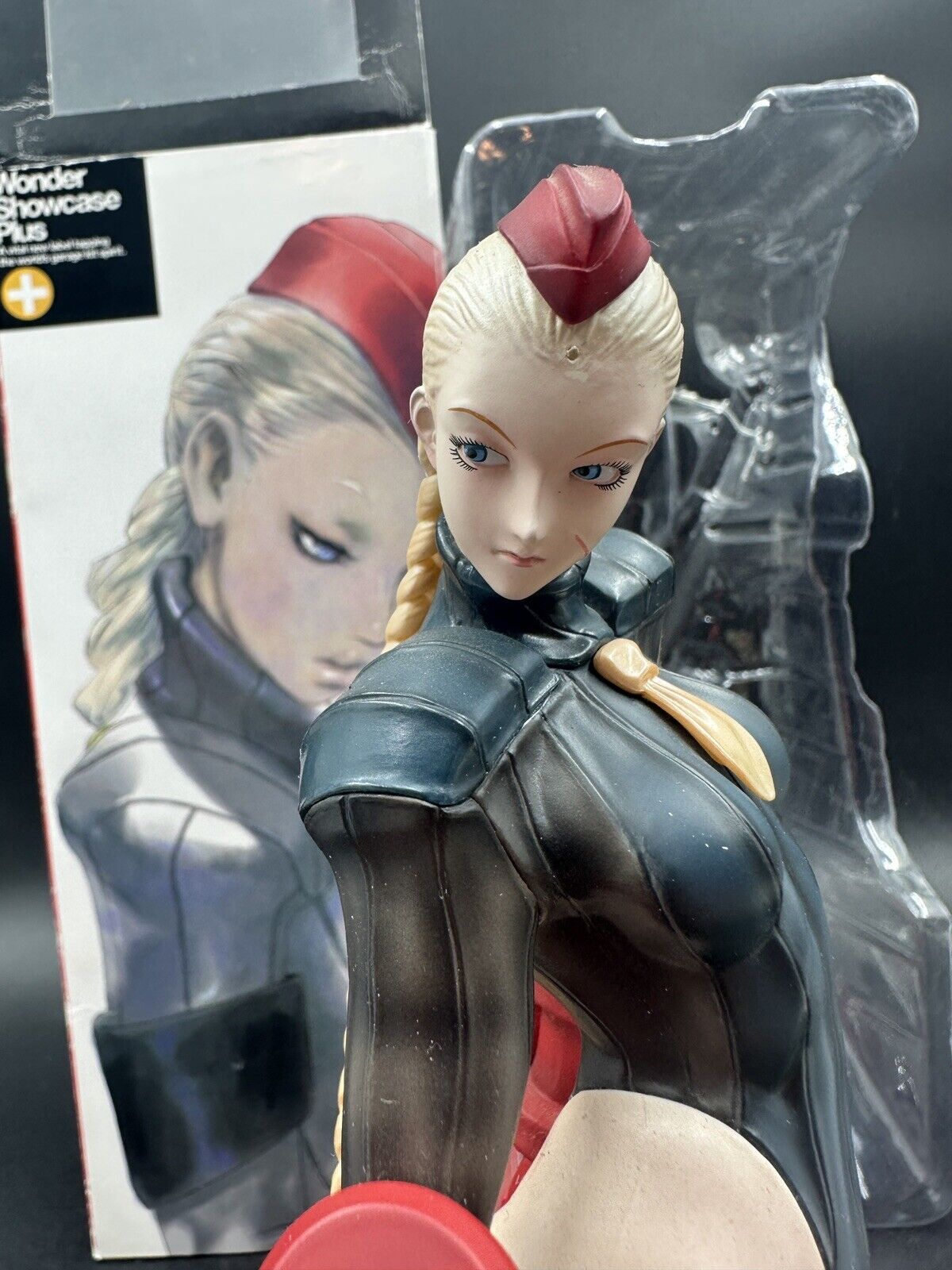 Street Fighter ZERO 3 Cammy Figure Light Blue Ver. Kaiyodo Capcom