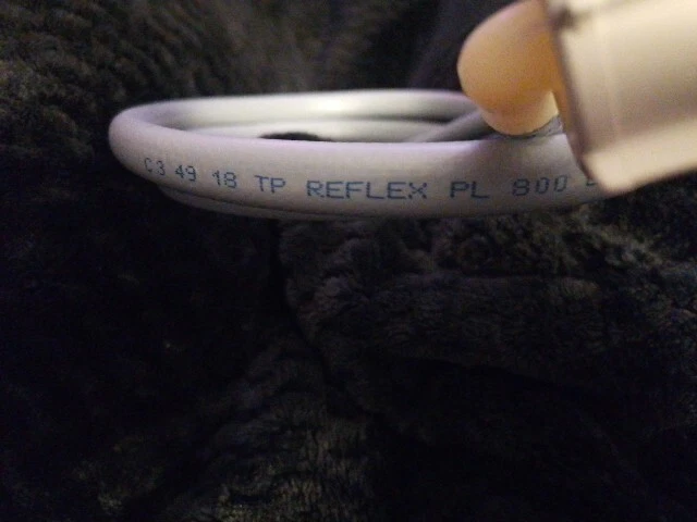 Water Inlet Hose TP Reflex PL800 EN61770 10BAR 25° MAX - Image 2 of 4