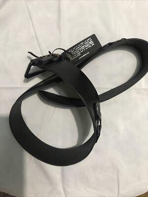 Linea Pelle Collection Black Leather Belt - Size Small Linea Pelle Leather Women main image 3