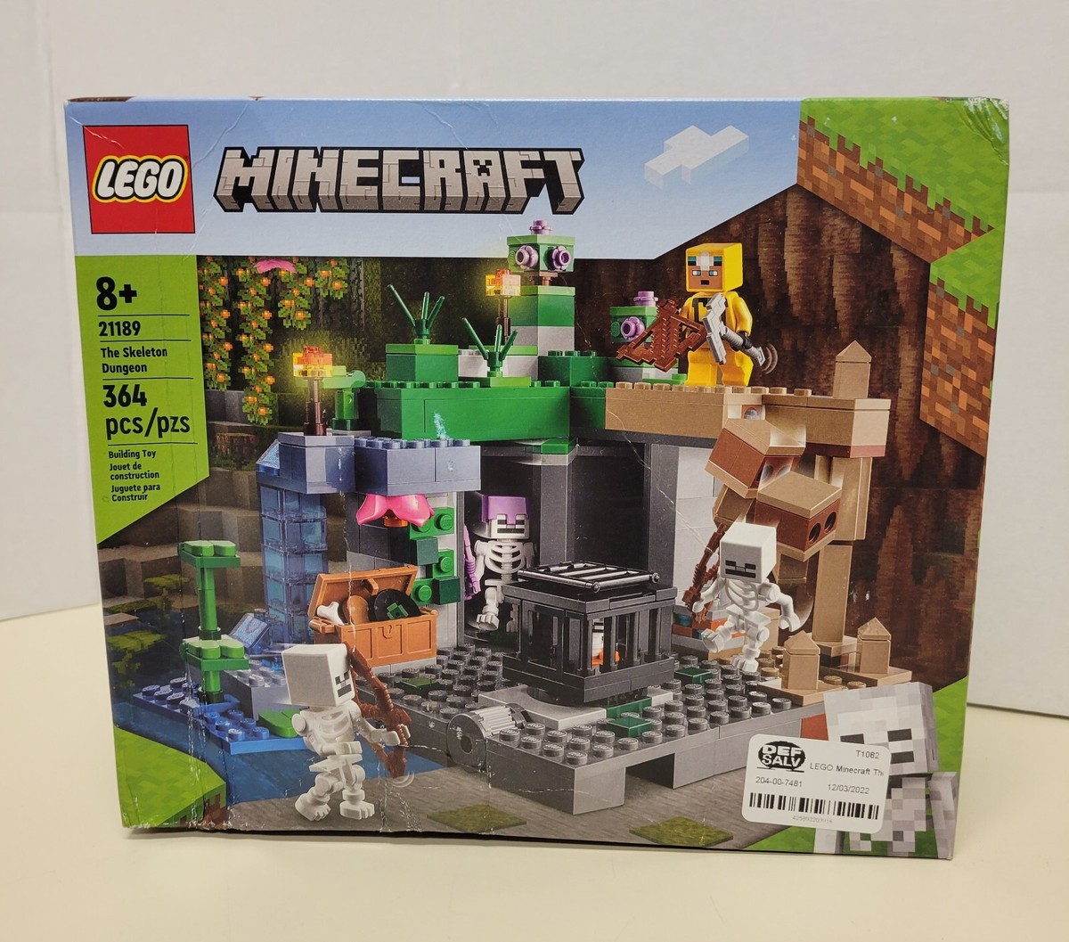 LEGO Minecraft: The Skeleton Dungeon (21189) BRAND NEW