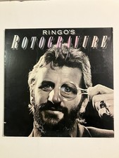 Ringo Starr &lrm;&ndash; Ringo's Rotogravure LP 1976 Vinyl  Atlantic Records &lrm;Vtg Beatles
