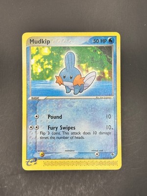 Mudkip 60/109 Common Ruby & Sapphire Pokemon Lightly Played EN