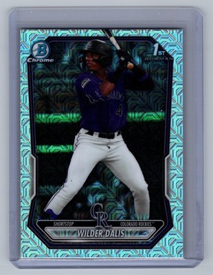 2026 Bowman #BCP-150 Wilder Dalis Chrome Prospects Mojo Refractor