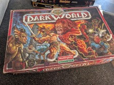 1992 Waddington's DARK WORLD Board Game COMPLETE. Excellent condition. Vintage.