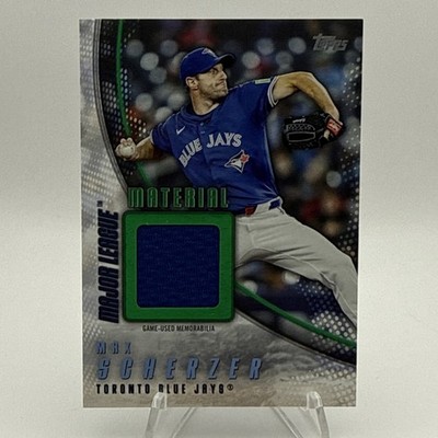 2025 Topps Update - Max Scherzer Major League Material /99 MMU-MSC !DAMAGE READ!