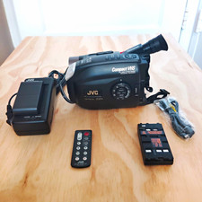 JVC VideoMovie GR-AX730U VHS-C Handheld Camcorder 22x Optical Zoom Black
