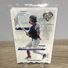 Panini 2025 Prospect Edition Ralphy Velazquez #99 Cleveland Baseball Die Cut /25
