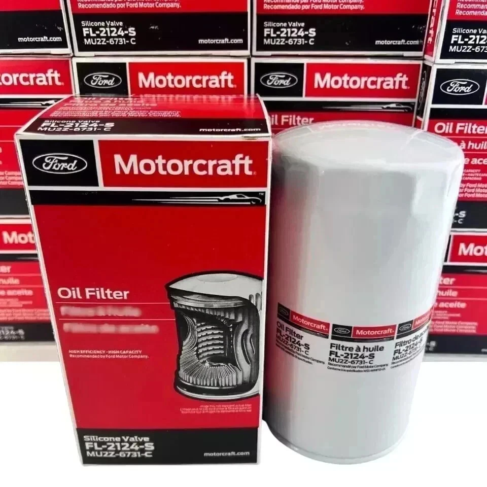 Pack of 6 OEM Genuine FL-2051S/2124S Oil Filter Ford Powerstroke Diesel 6.7L - Изображение 2 из 4