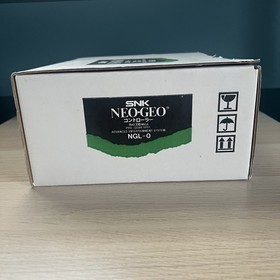 [BOX ONLY] Neo Geo AES NGL-0 Joystick Controller Green Stripe Rental Box
