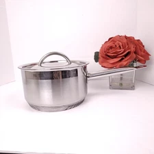 Turbo Pot 3.5 Qt Saucepan TPS3003 Stainless steel, NSF Cert, PTFE Free 