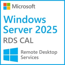 Windows Server 2025 Remote Desktop Services User & Device RDS CALs License