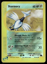 Pokemon Cards Skarmory 97/144 Reverse Holo Skyridge Common LP on eBay