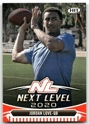 2020 Sage Hit Next Level #99 Jordan Love RC GB PACKERS ORANGE -BUY 3 GET 1 